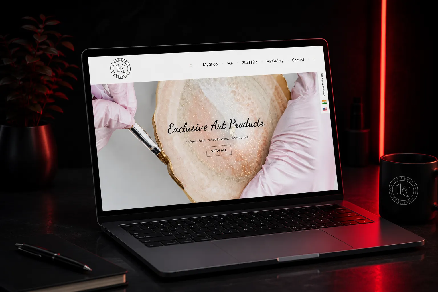 Kiiara Kreations Custom eCommerce Platform & Startup Case Study
